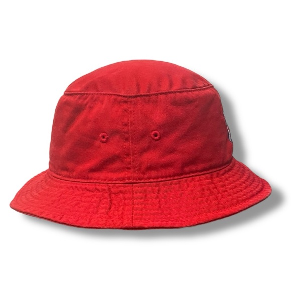 π§’π₯ Vintage NY Yankees Bucket Hat Redβ L/XL - Picture 5 of 8